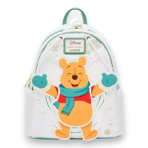 Loungefly Handbags - Winnie the Pooh Snow Angel Swivel Mini Backpack